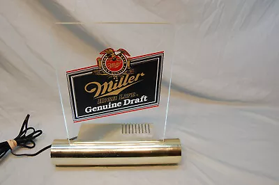 Vintage Miller High Life Genuine Draft Back Bar Light • $39.99