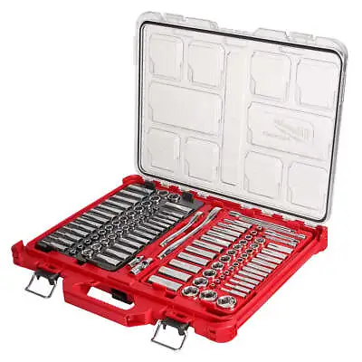 Milwaukee 48-22-9486 1/4 -3/8” Ratchet Socket Set W/ PACKOUT Case - 106pc • $249