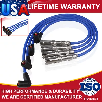 $20.59 • Buy Spark Plug Wire For VW Beetle Golf GTI Jetta 2.0L 2001 2002 2003 2004 2005 2006