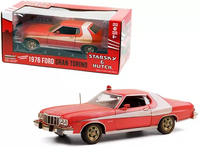 1976 Ford Gran Torino Weathered  Starsky & Hutch Model 84121 Greenlight 1:24 • $36