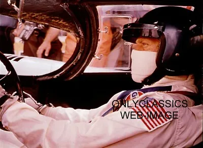 $15.54 • Buy Steve Mcqueen In Cockpit Of Porsche 917 Le Mans Auto Racing Poster American Flag