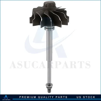 Turbine Wheel Shaft For HX35 HX35W H1C Turbo 3519336 Ind 70mm Exd 60mm 12 Blades • $36.09