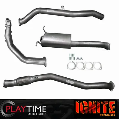 3 Inch Ignite Exhaust For Navara D22 2.5L 2007-2015 With Muffler Raw • $544.50