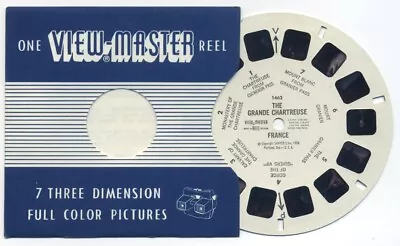 The Grande Chartreuse France 1958 Belgian-made ViewMaster Single Reel 1462  • $4.95