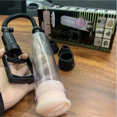 8  Bigger-Penis-Growth-Power-Vacuum-Male-Enhancement-Enlarger-Penis-Pump-Sleeve • $19.99