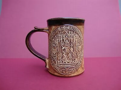 Quantock Design Somerset Studio Pottery 1 Pint Tankard • £14