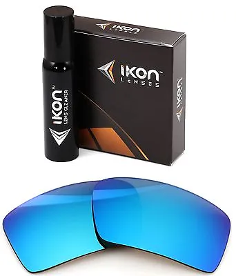$35.90 • Buy Polarized IKON Iridium Replacement Lenses For Oakley Eyepatch 2 Ice Blue Mirror