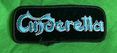 4” Vintage Cinderella Jacket Patch Metal Iron On NOS 90s NEW Concert Gear Metal • $8.99