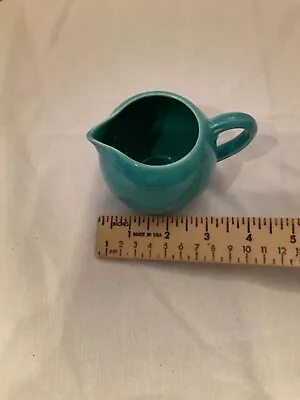 Vernonware Small Green Creamer Made In USA • $8.50