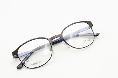 SKAGA 3748 TIMO 5201 Brown / Tortoise 50-20-140 TITANIUM Eyeglass Frames S165 • $29.99