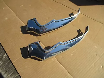 Vintage Pair Origianal Accessory Chevy Bumper Guards • $545