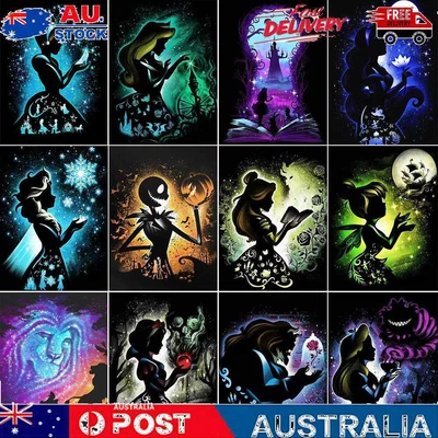 $11.49 • Buy 5D Diamond Painting Full Drill Rhinestone Diseny Embroidery Cross Stitch Arts
