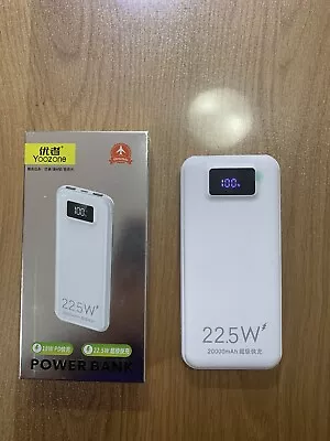 New 20000mAh QC3.0 Type C PD Power Bank Dual USB 22.5w Portable SupeFast Charger • $65