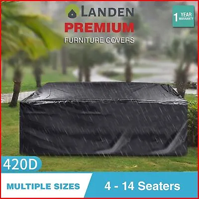 $45.90 • Buy Landen Outdoor Furniture Cover Waterproof Patio Garden Table Rain Chair Lounge