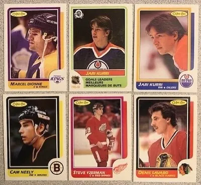 1986-87 O-PEE-CHEE HOCKEY Singles RCs - Complete Your Set - You Pick - FREE S/H • $1.49