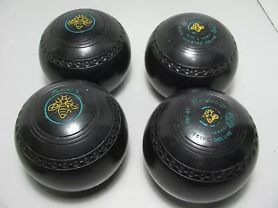 Henselite Maestro Deluxe Size 3 Heavy Lawn Bowls In Good Used Condition • $150