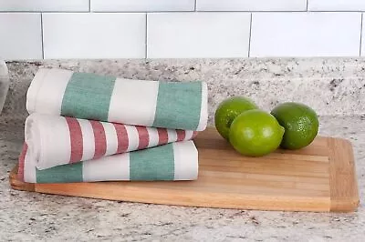 £8.99 • Buy 12 Cotton Napkins Ruby Green Hotel Wedding Party Table Linen Dinner 20  X 20 