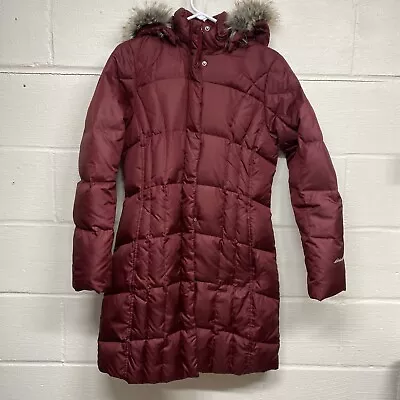 Eddie Bauer Lodge Down Parka Red Women’s Coat Jacket Size Small • $74.99