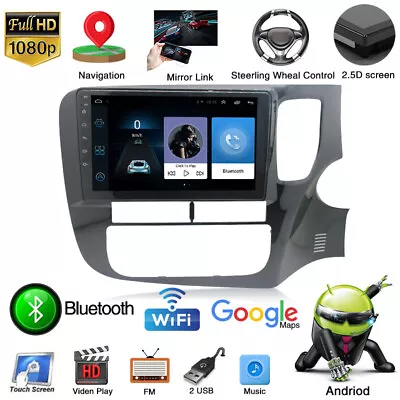 Car Wifi GPS Navi Stereo Radio For Mitsubishi Outlander Xl 3 Right Hand Driver • $207.82