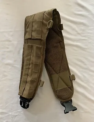 Tactical MOLLE Mesh Padded Heavy Duty Combat Battle Genuine Military Belt Small • $49.95