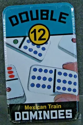 Double 12 Mexican Train Dominoes By University Games • $12