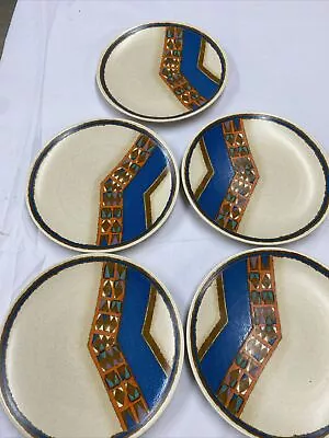 Mikasa Indian Feast Teepee Dinner Plate 10.75” Lot Of 5 • $99