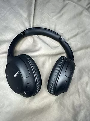 Sony Wireless Over-Ear WH-CH710N Wireless Noise-Canceling Headphones Black D 420 • $49.99