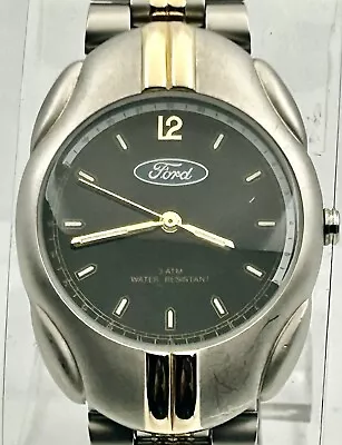 Ford Motor Company Licensed Wristwatch Men's F115M Needs Near Mint New Battery • $19.99