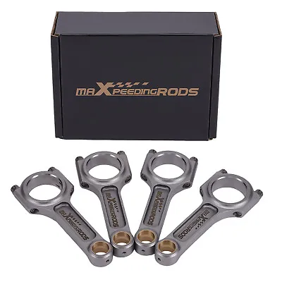 I-Beam Forged Connecting Rods+ARP 2000 Bolts For Mazda B6 1.6 / B6F Engine 133mm • $427.57