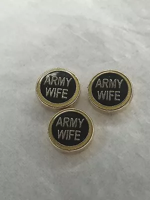 Davinci Forever In My Heart Jewelry Floating Charms; Army Wife • $4