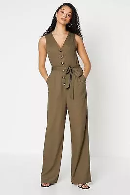 DOROTHY PERKINS Tall Tie Waist Jumpsuit • £27.30