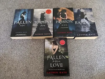 Lauren Kate Fallen Series 5 Book Bundle - Fallen Torment Passion Rapture • £17.25