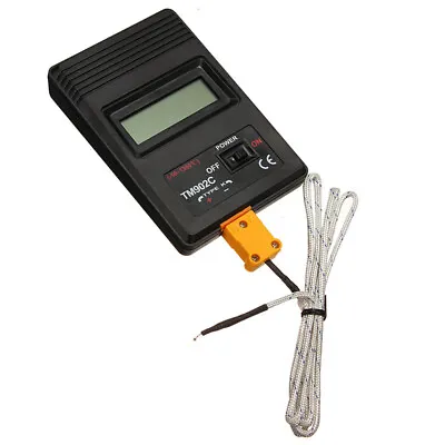 TM902C Digital LCD Thermometer Temperature Reader Meter Sensor K Type Probe NEW • $6.58