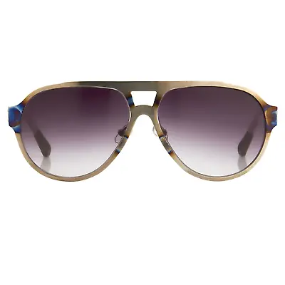 Kris Van Assche Sunglasses Silver And Purple • £86.99