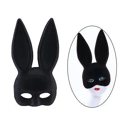 £8.20 • Buy Masquerade Ball Mask Head Cover Decor Bunny Rabbit Mask For Theatrical