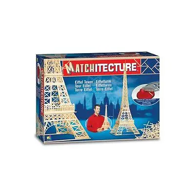 Matchitecture Eiffel Tower Matchstick Model Kit 6611 • £29.95