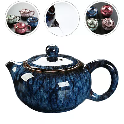  Durable Teapot Tearoom Porcelain Water Kettle Ceramic Decor Unique Large • £19.45