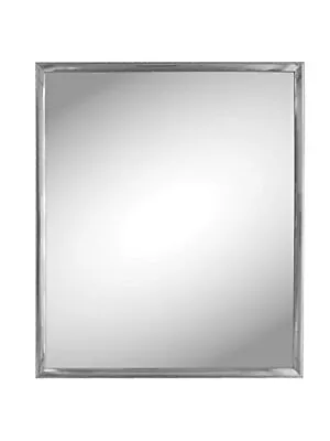 Imports Silver Trim Wall Mirror Free Shipping • $9.63