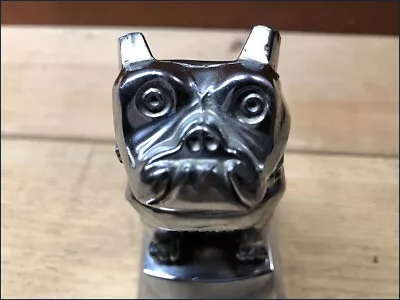 MACK Truck Dog Hood Ornament ~ Patent 87931 ~ Chrome With Base • $88.95