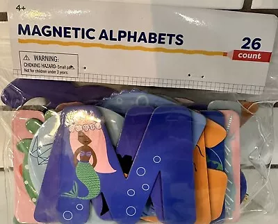 Magnetic Alphabet 26 Magnetic Letters  • $4.99