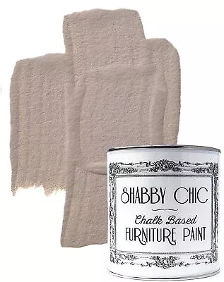 Shabby Chic Chalked Furniture Paint: Matte Finish - 1 Liter Latte • $44.97