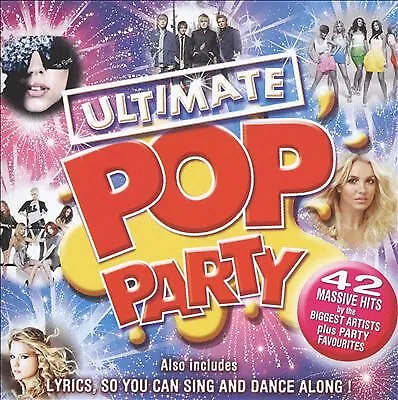 Various Artists : Ultimate Pop Party CD 2 Discs (2009) FREE Shipping Save £s • £2.25