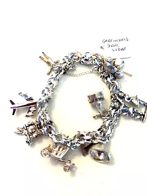 Vintage Ladies Charm Bracelet With Charms • $70