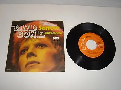 David Bowie - Sorrow / Amsterdam German  7  Single In Pic Sleeve - Ex! • £19.99