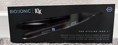 Bio Ionic 10X Pro Hair Styling Flat Iron 1  Vibrating Plate • $90.99