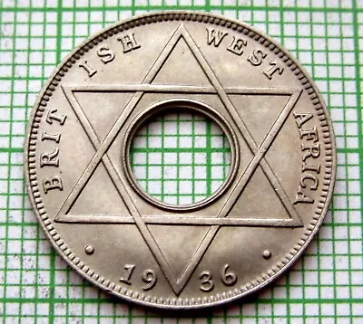 £7.68 • Buy British West Africa Edward Viii 1936 1/10 Penny, Unc