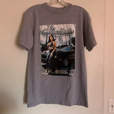 Vintage STREETWISE Gray T Shirt ~ Latina W/ Monte Carlo? Car • $29.95