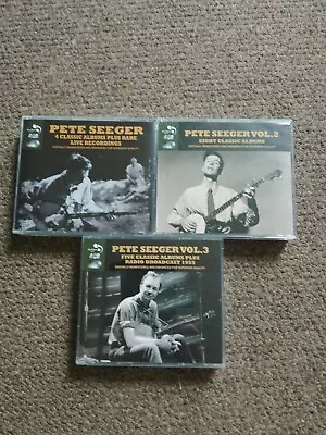 £32.95 • Buy 3 Pete Seeger Box Sets With 17 Cd Albums New/unplayed