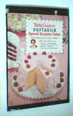Vintage  Betty Crocker's SOFTASILK Special Occasion Cakes Cookbook © 1957 • $9.75
