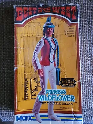 Vintage MARX Best Of The West Princess Wildflower With Accessories  • $5.50